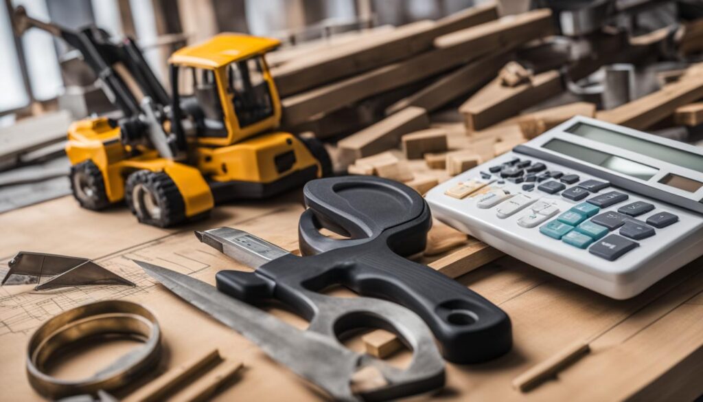 Material and labor costs in ADU construction